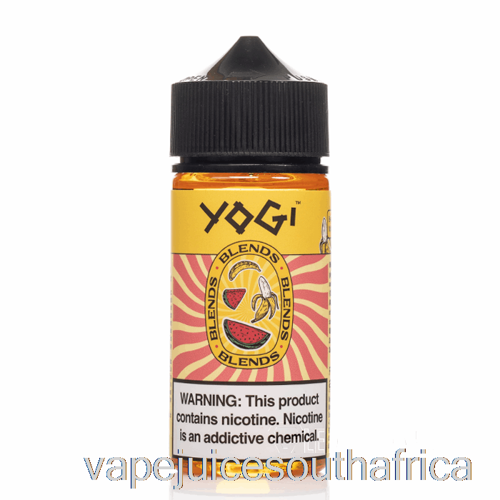 Vape Juice South Africa Banana Watermelon Ice - Yogi Blends - 100Ml 3Mg